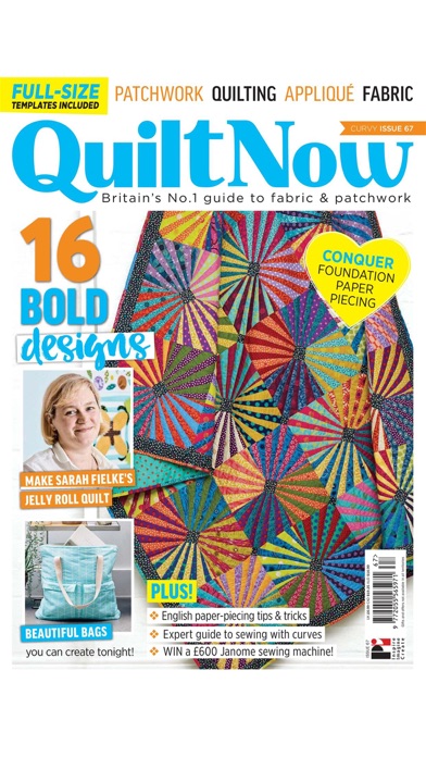 Quilt Now Magazine screenshot1