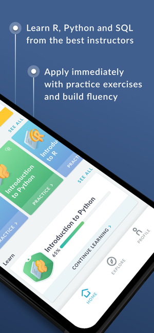 DataCamp: Learn Data Science(圖2)-速報App