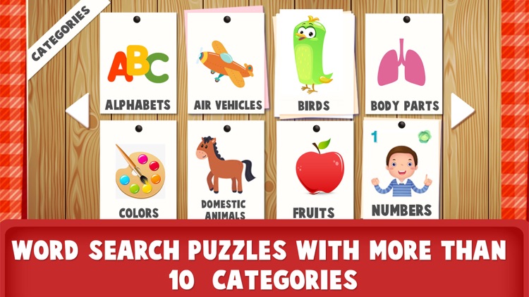 Kids Word Search Puzzles