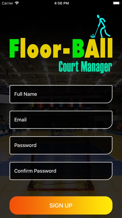 Floor ball Court Manager