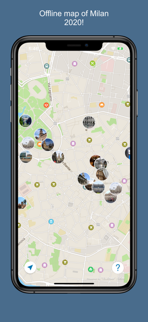 Milan 2020 — offline map(圖1)-速報App