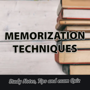 Memorization Techniques & Tips