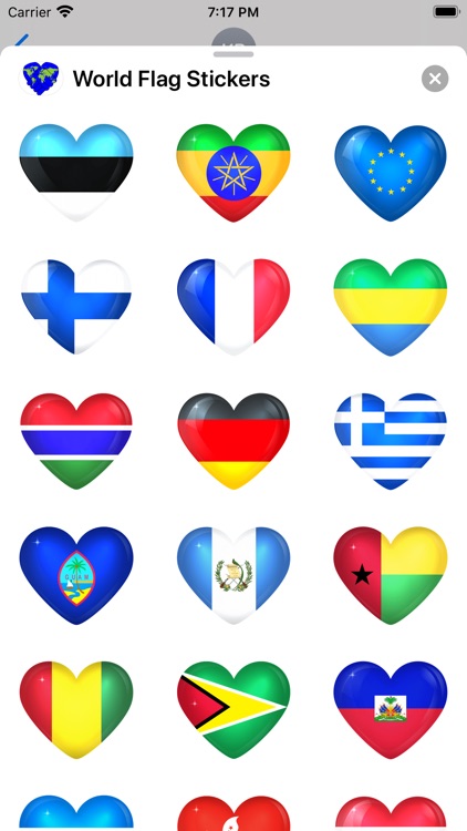 World Flag Sticker Pack screenshot-5