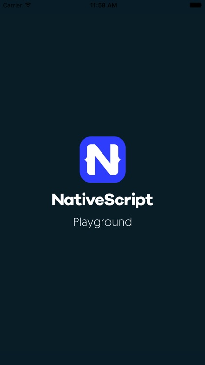 NativeScript Playground