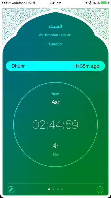 iPray: Prayer Times & Qibla Compass screenshot
