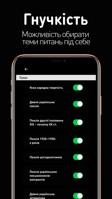 ZNO tests Ukrainian Literature screenshot 2