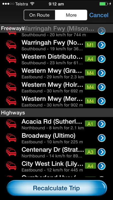 MetroView GPS Navigation Screenshot 3