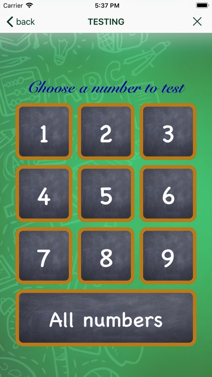 Study of multiplication table screenshot-5