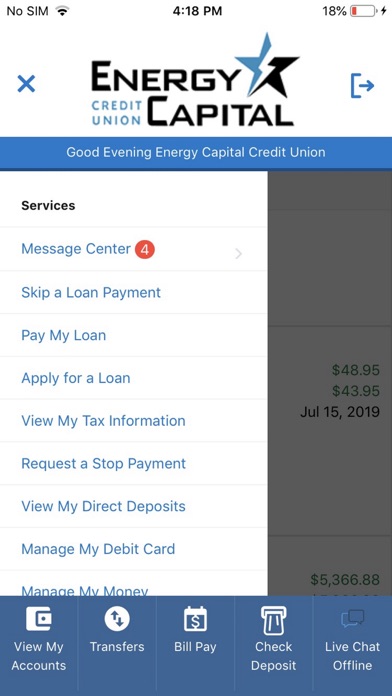 How to cancel & delete Energy Capital Credit Union. from iphone & ipad 3