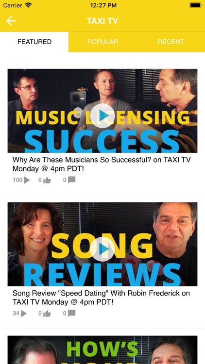 TAXI Independent A&R