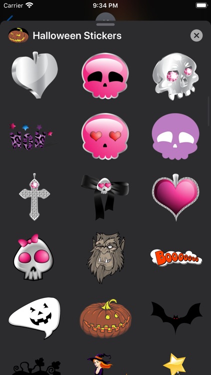 Halloween Stickers Emojis screenshot-9