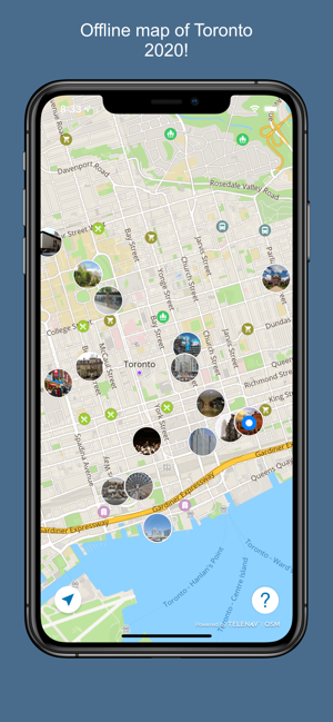 Toronto 2020 — offline map(圖1)-速報App