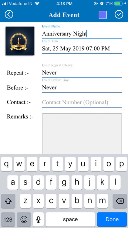 Event Reminder Alarm - Beep Me