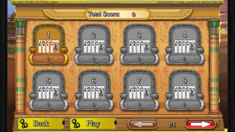 Pyramid Beauty Poker