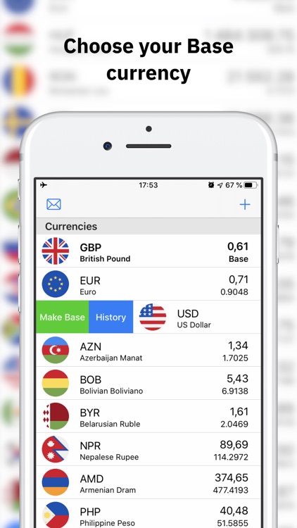 Currencies - quick converter