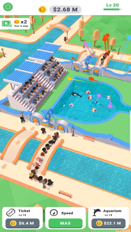 Idle Sea World screenshot-4