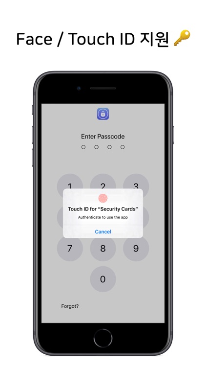 Security Cards Widget screenshot-3