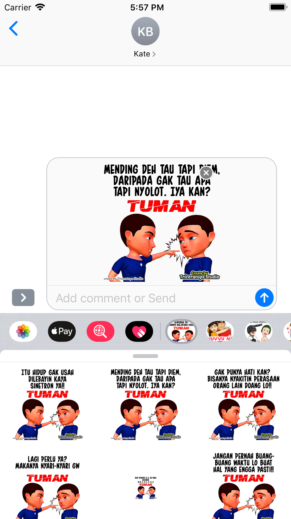Stiker Tuman Terbaru Download App For Iphone Steprimo Com