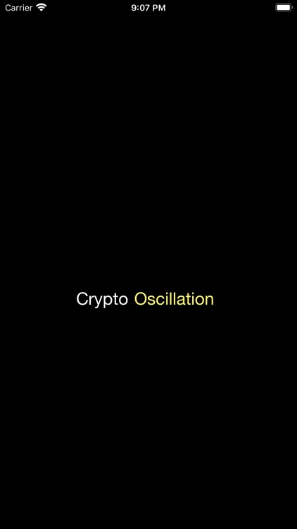 Crypto Oscillation