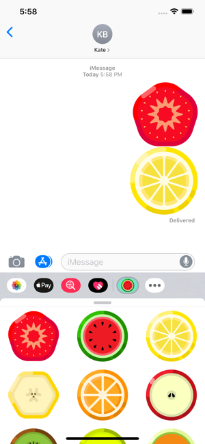 Super Fruit Stickers(圖2)-速報App