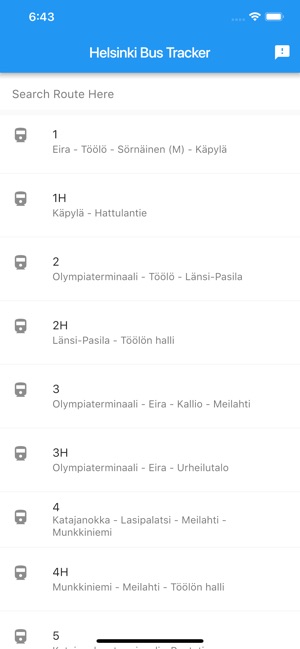 Helsinki Bus Tracker-HSL live(圖2)-速報App