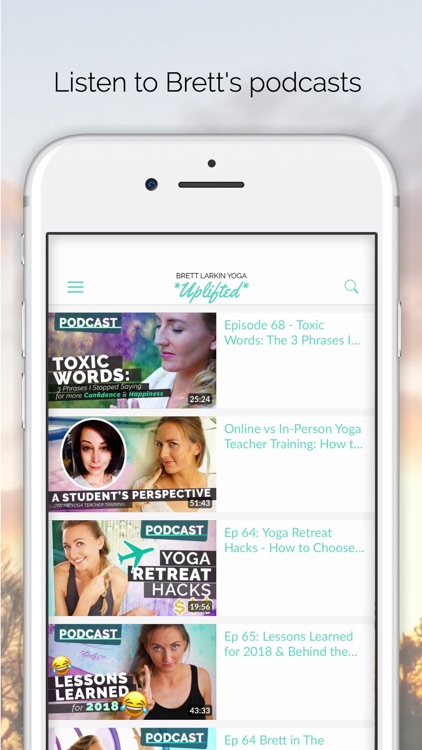 Brett Larkin Yoga - Uplifted screenshot-3