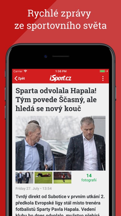 iSport.cz: zprávy a video screenshot 2