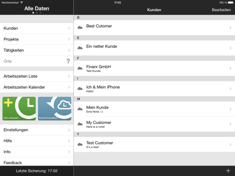 Qlaqs Timesheet HD screenshot 4