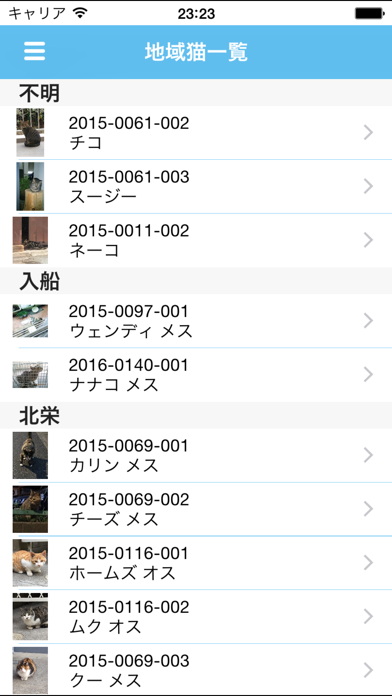 地域ねこ情報アプリ「ニャンだぁ！らんど」 screenshot 4