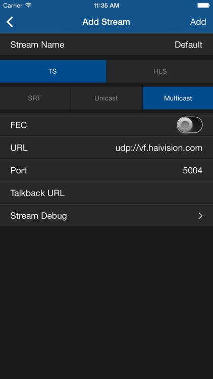 InStream Mobile - Media Player