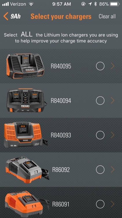 RIDGID OCTANE Battery screenshot-4