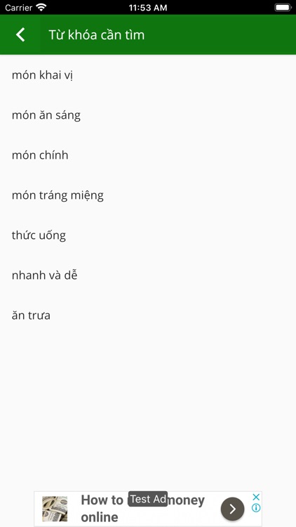 Món Chay Việt Nam screenshot-3