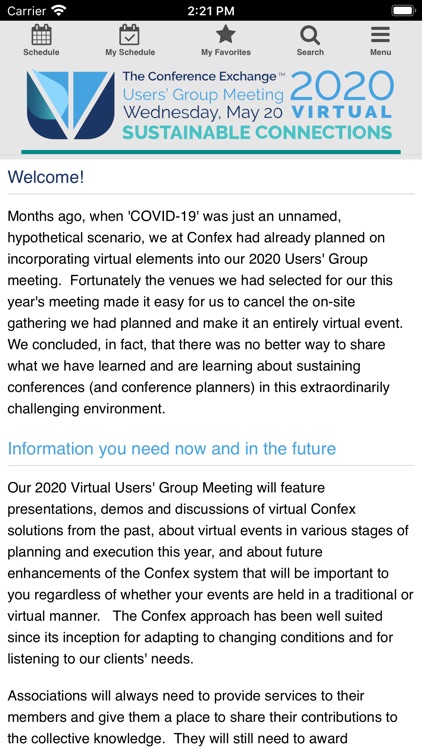 Confex Virtual 2020