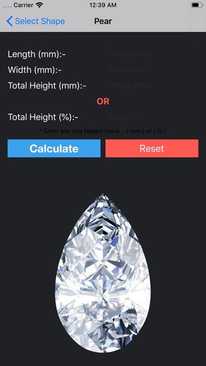 Diam Calc Lite