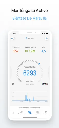Screenshot 1 Pacer: Podómetro y Caminata iphone