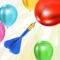 You see those shiny balloons