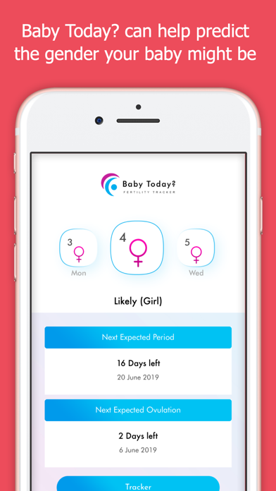 Baby Today? Pregnancy & Gender Prediction with Fertility, Period and Ovulation Tracker Screenshot 3