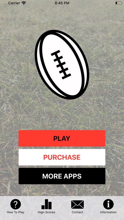 Rugby Union Quiz App
