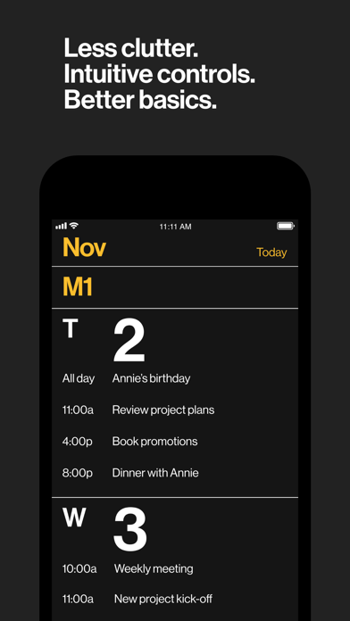 Minimal Calendar: Minimal Cal screenshot 2