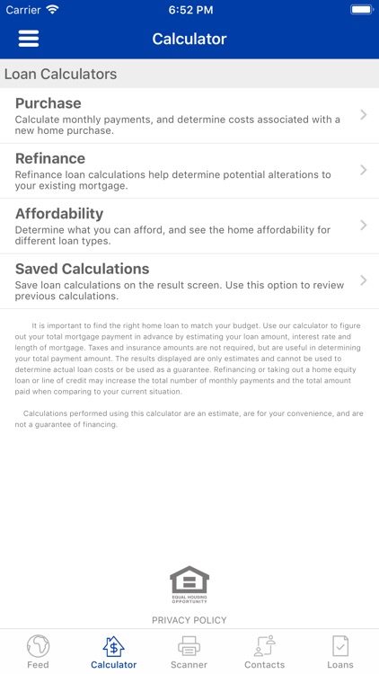 NEO - PRMG Mortgage App