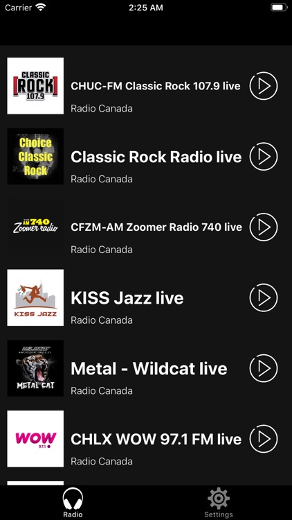 Radio Canada Live CAN screenshot-8