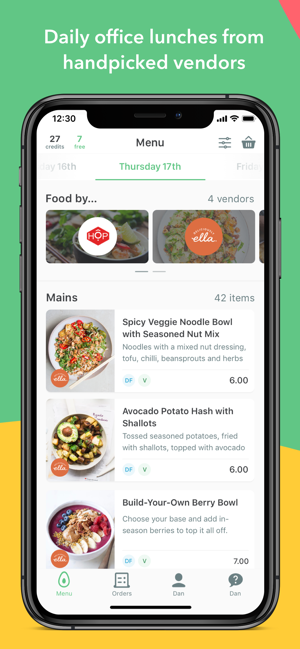 Feedr: Healthy office meals