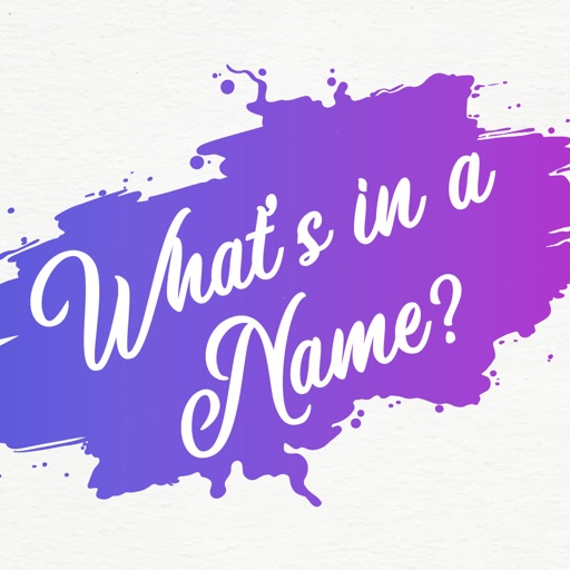 what's in a_name iOS App