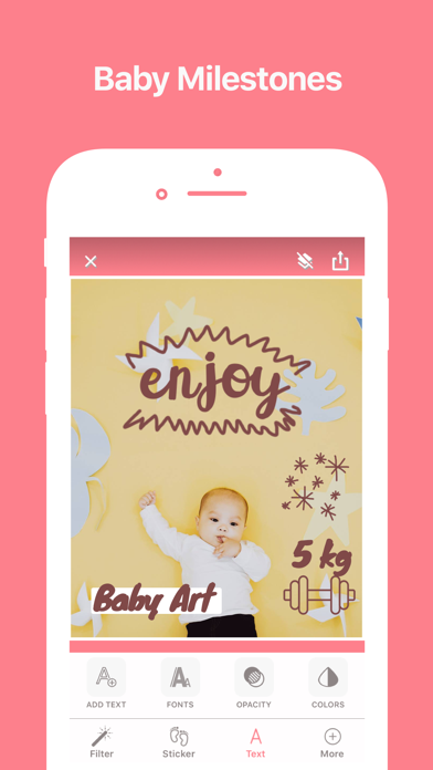 Baby Art: Photo Editor screenshot 3