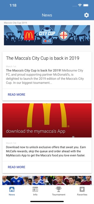 Macca's City Cup