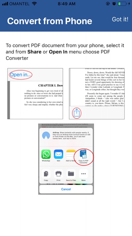 Aadhi PDF to Word Converter Pr screenshot-4
