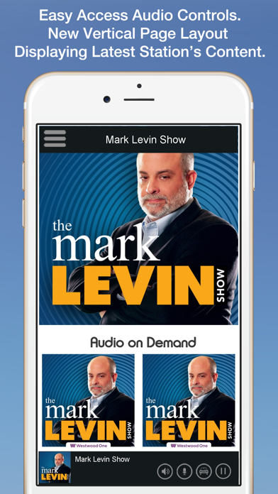 How to cancel & delete Mark Levin Show from iphone & ipad 2