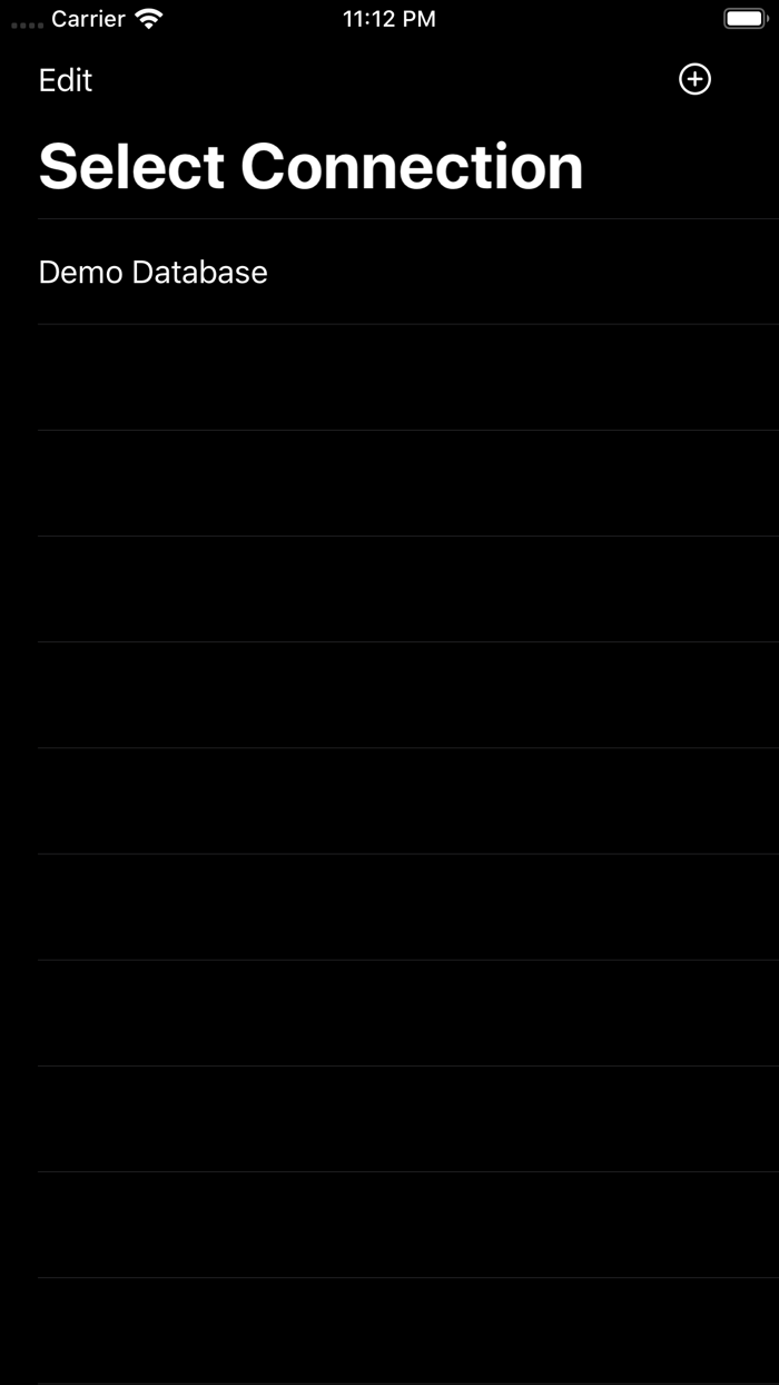 MySQL Commander for iPhone