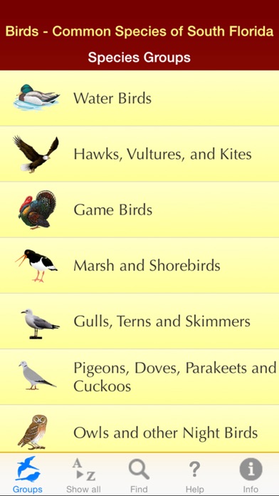 How to cancel & delete Birds of South Florida from iphone & ipad 1