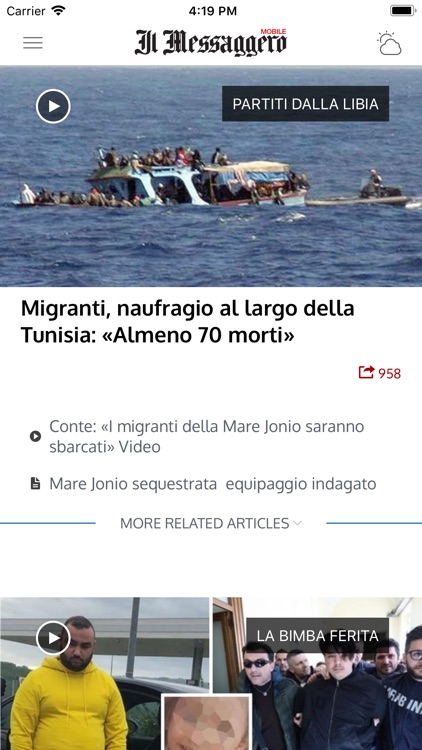 Il Messaggero Mobile By Gruppo Caltagirone Editore